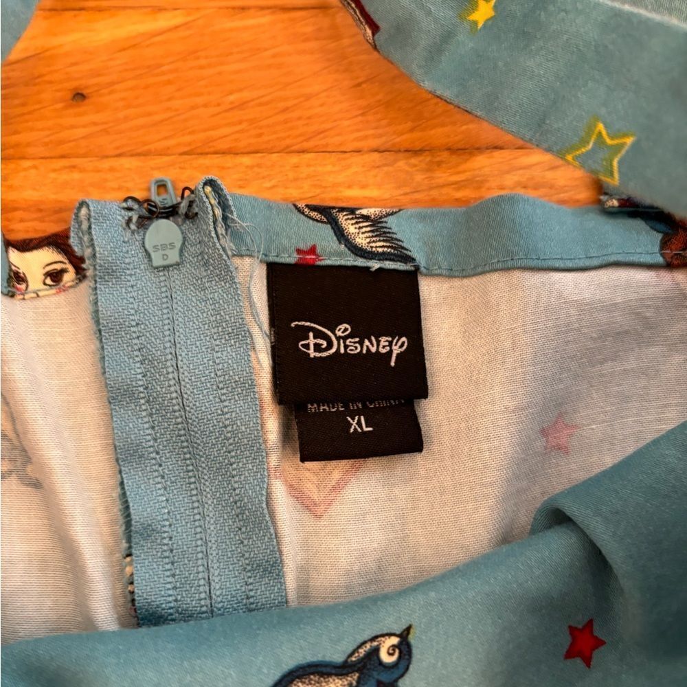 Disney Beauty And The Beast Belle Blue Sleeveless… - image 6